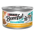 thumbnail image 3 of (6 pack) Purina Beneful Small Breed Wet Dog Food in Gravy, IncrediBites With Real Chicken, 3 oz., 3 of 11