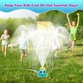 thumbnail image 2 of Rociador de agua MoKo para niños con 8 tubos de luz ondulados, 2 of 8