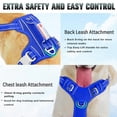 thumbnail image 3 of Arnés para perros BARKBAY No Pull Air Mesh Reflectante, tamaño grande, azul, 3 of 9