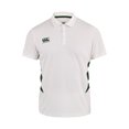 thumbnail image 1 of Canterbury - Camiseta de manga corta para Cricket de hombre (Crema/verde), 1 of 2