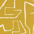 thumbnail image 3 of Bogolani BGO-002 20"H x 20"W Square Pillow Cover in Mustard/Cream, 3 of 4