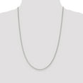 thumbnail image 2 of Sterling Silver 10in 2.5mm Wide Curb Chain Bracelet, 2 of 7
