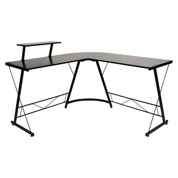 Flash Furniture Ginny LShaped Desk 71.5" Computer Corner Desk, Home