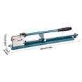 thumbnail image 3 of Xianers Din Rail Cutting Tool Manual Rail Cutting Tool with Ruler Guide Rail Cutter Sturdy Precise Multi-Use Guide Cutting Tool for Steel/Aluminum Rails clean, 3 of 10