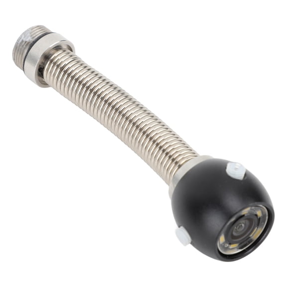 Yajisi 25MM IP68 Waterproof Sewer Inspection Camera Head with 6 LED Lights, 140° Field of View, High‑Resolution, Flexible for 90° Bends