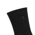thumbnail image 3 of Men's adidas 3-Pack Cushioned Comfort Crew Socks Color: Blk Wht Gry Size: 6-12, 3 of 3