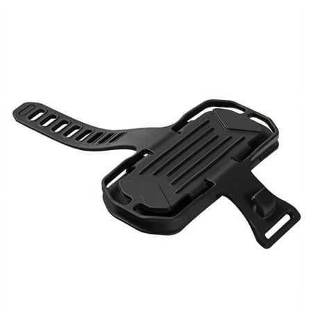 Bicycle Stand for Recharqeable Cell Phone Silicone Anti Slip Integrated Quick Installation Phone Holder,1 * Bicycle phone holder,Black