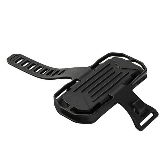 Bicycle Stand for Recharqeable Cell Phone Silicone Anti Slip Integrated Quick Installation Phone Holder,1 * Bicycle phone holder,Black