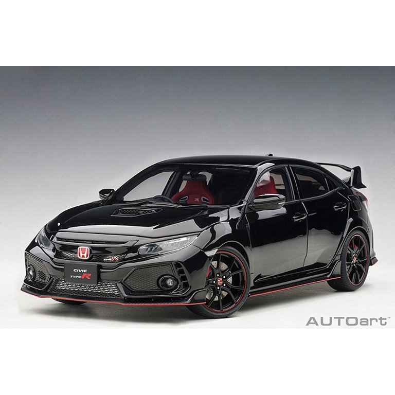 Honda Civic Type R (FK8), Black in 1:18 Scale by AUTOart