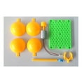 thumbnail image 4 of DIY Wind Turbine Generator Kit DC 0.1V-3V Generator with Holder Blades Brushless Motor Mini Dynamo Generator Teaching,1 * DIY Wind Turbine Generator Kit,Yellow, 4 of 6