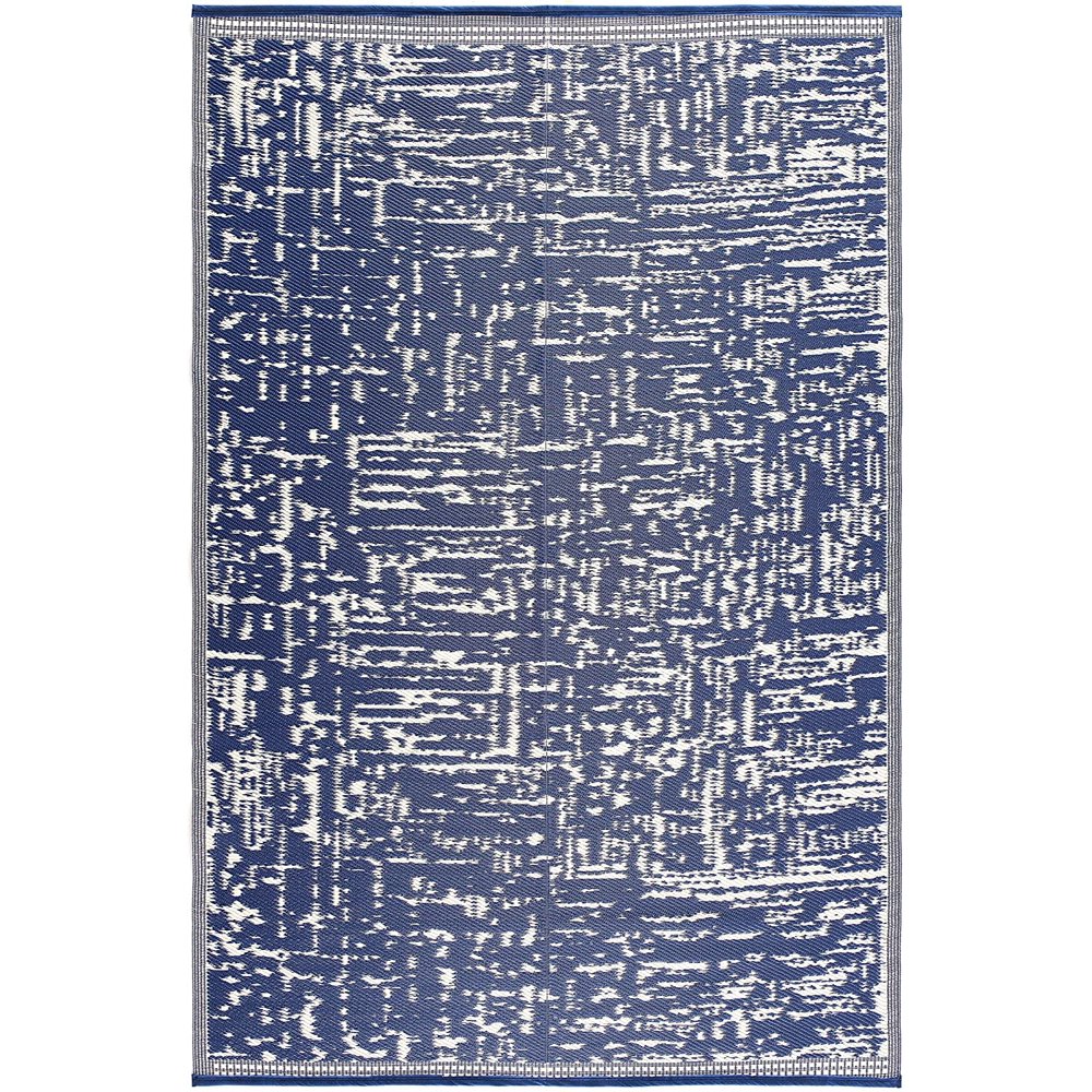 Lightweight Indoor Outdoor Reversible Plastic Area Rug 8x10 Feet