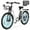 White, variant on Lilypelle Electric Bike for Women Adults, Peak 700W Motor 20MPH, 50 Miles Electric Cruiser Bike with 36V 10.4Ah Battery, 7-Speed Electric Bicycle, 26" Tires and Front Fork Suspension