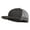 Charcoal Grey, variant on Big Size Premium Flat Bill Trucker Cap - Charcoal Grey XL-3XL
