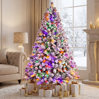 Bringstar 6ft Pre Lit Smart Christmas Tree with 280 Multi-Color