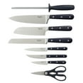 thumbnail image 5 of Martha Stewart Everyday East Walk 14-Piece Navy Stainless Steel Cutlery Set, 5 of 14