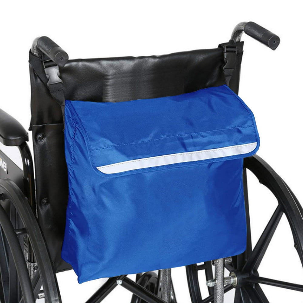 Side Adjustable Oxford Large Storage Bags Wheel Chair Storage