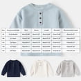 thumbnail image 3 of felwors Toddler Boys Henley Shirts Long Sleeve Tshirt for Kids (4-5 Years), 3 of 7