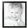 thumbnail image 2 of ArtToFrames 21" x 23" Black Engraved Edges Picture Frame, 21x23 inch Black Wood Poster Frame (WOM-4055), 2 Pack, 2 of 7