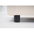 thumbnail image 3 of Lunale 54" Oversized Chaise Lounge Chair Indoor with Movable Ottoman, Modern Deep Seat Double-Layer Sleeper Sofa for Living Room, Beige Chenille, 3 of 6