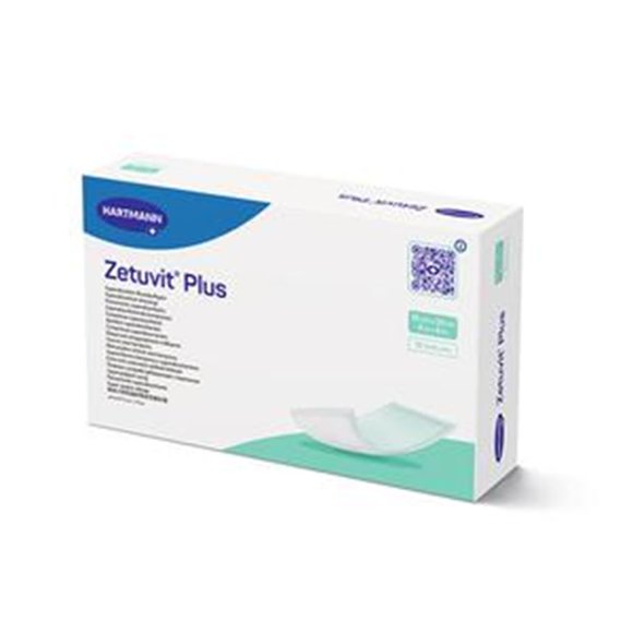 Zetuvit® Plus Superabsorbent Dressing 4" x 8"- Box of 10 (413111)