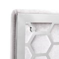 thumbnail image 5 of Home Gear Set of 2 Silver Frame Hexagonal Back Dining Chair, 5 of 5