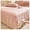 Pink, variant on Ruffle Bed Skirt Bedspread, Soft Ruffle Bed Valance, Thicken Lace Edge Fitted Sheet Wrap-Around Dust Ruffle Mattress Cover
