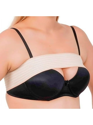Post-Surgical Sports Support Bra - Front Closure, Adjustable Straps,  Wirefree