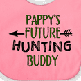 thumbnail image 4 of Inktastic Pappys Future Hunting Buddy Boys or Girls Baby Bib, 4 of 4