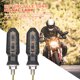 thumbnail image 1 of 2 uds., lámpara de señal LED para motocicleta, 12V, miniluces LED modificadas (gris cáñamo), 1 of 8