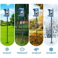 thumbnail image 4 of Jetlifee Adjustable 607 Smart Bird Feeder Pole Mount Kit For Outdoor,Black, 4 of 5