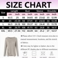 thumbnail image 3 of Towmus Long Sleeve Shirts for Women Fall Clothes Tunic Tops Loose Fit Dressy Crewneck Pullover Sweaters with Button Cross Hem, Wine, M, 3 of 6