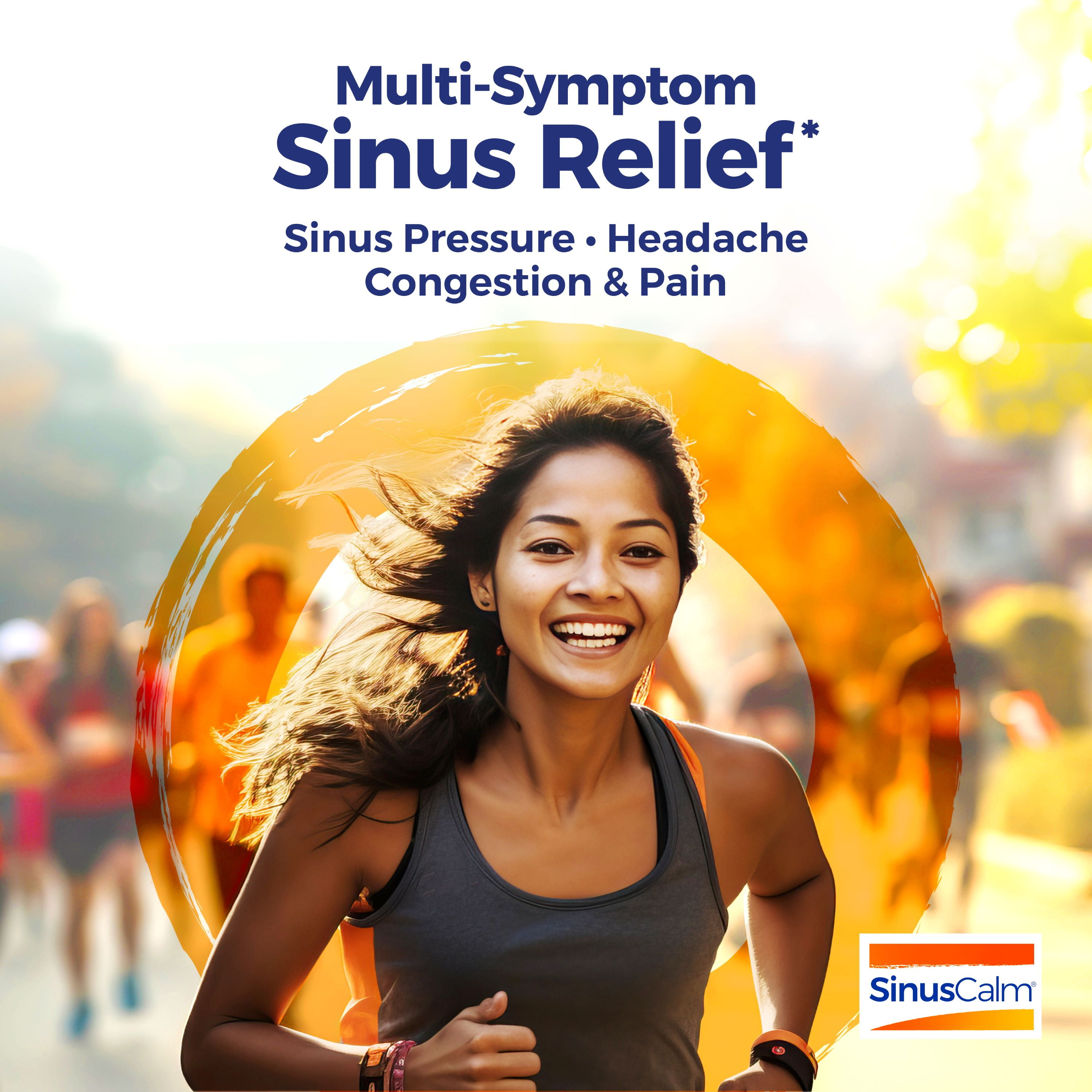 Boiron SinusCalm Tablets, Homeopathic Medicine for Sinus Relief, Sinus Pressure, Headache, Congestion, and Pain, 120 Meltaway Tablets