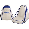 thumbnail image 1 of Sea Eagle Deluxe Inflatable Kayak Seat - Extra Support for Paddling, Rowing or Fishing (White and Blue Deluxe Inflatable Seat), 1 of 5
