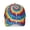 Red and Yellow Tie Dye Pattern, variant on Red and Yellow Tie Dye Pattern Baseball Cap, Outdoor Travel Cap with Snap Closure & Sweatband, Polyester Construction Gifts for Unisex Men Women