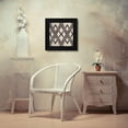 thumbnail image 3 of Marcus Prime 12x12 Black Modern Wood Framed Wall Art Titled - Triangular Majesty, 3 of 6