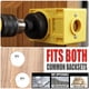 thumbnail image 4 of Kit de Instalación de Cerradura de Puerta de 1-3/8 A 1-3/4 Pulgadas para Puertas de Madera con Plantilla Guía, Perforadora para Cerradura de Puerta, 4 of 5
