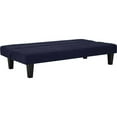 DHP Kebo Futon with Microfiber Cover, Blue