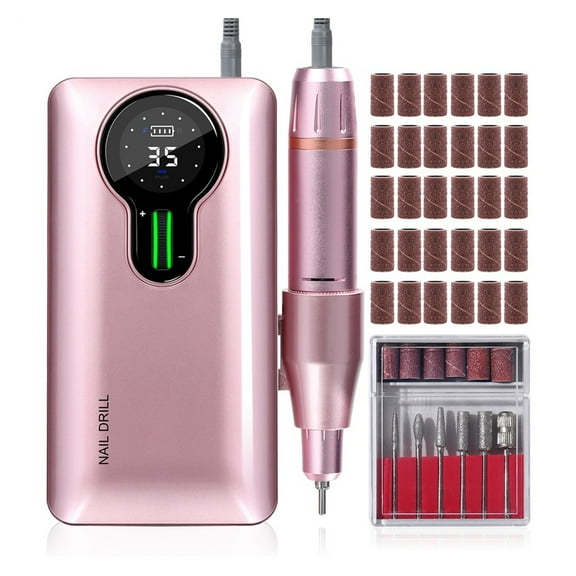 35000 RPM Nail Drill For Manicure, Electric Nails Sander, Nails Polisher, Cutter File For Nail Art Equipment, Nail Sander Bits
