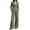 Army Green, variant on Womens Business Suit 2 Piece Dressy Work Office Outfits Single Breasted Blazer with Wide Leg Dress Pant Casual Long Sleeve Blazer Set