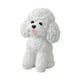 thumbnail image 2 of Estatua de perro sentado, decoración para interiores y exteriores, coleccionable, bonito cachorro de jardín. Blanco, 2 of 9