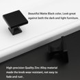 thumbnail image 5 of Goldenwarm Black Cabinet Knobs Matte Drawer Knobs Square Cabinet Hardware 15 Pack, 5 of 7