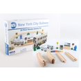 thumbnail image 1 of Set de metro de madera Daron NYC MTA, 20 piezas, con licencia oficial, 1 of 5