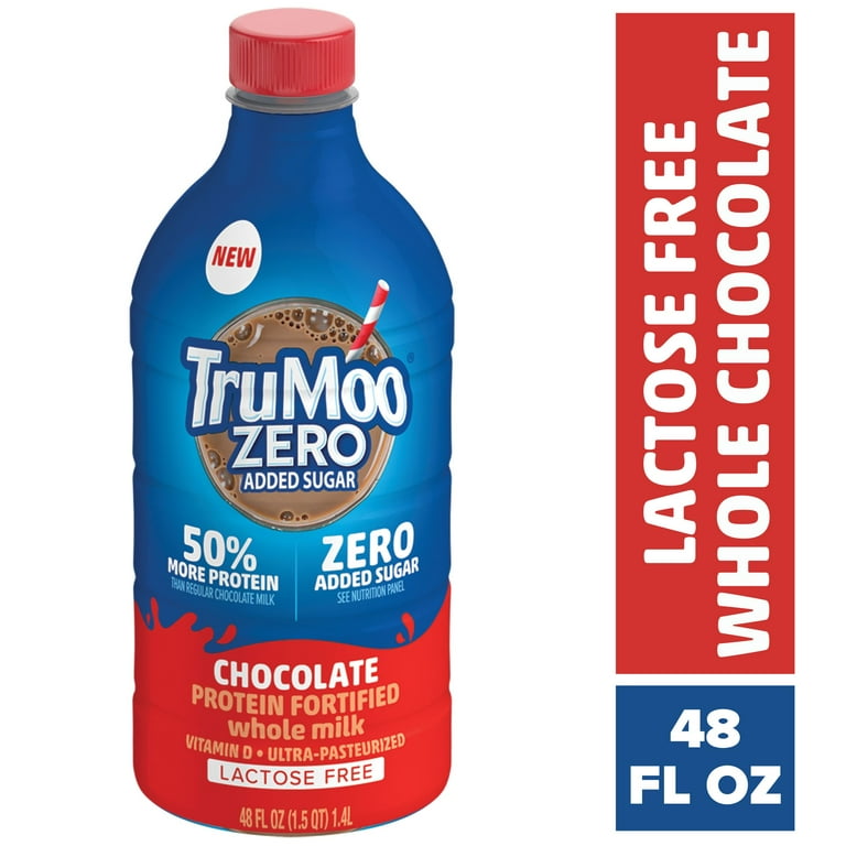 TruMoo Zero Ultra-Pasteurized Lactose Free Whole Chocolate Milk 48