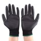 thumbnail image 3 of 12 Pairs Work Safety Knitted Gloves PU Coated For Worker (M), 3 of 5