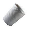 thumbnail image 1 of Wosthever Bote de basura de plástico Papelera Contenedor de basura Cesta Hogar Dormitorio Cocinas Oficinas Dormitorio Habitaciones para niños Suministros de limpieza para el hogar Gris 8L, 1 of 6