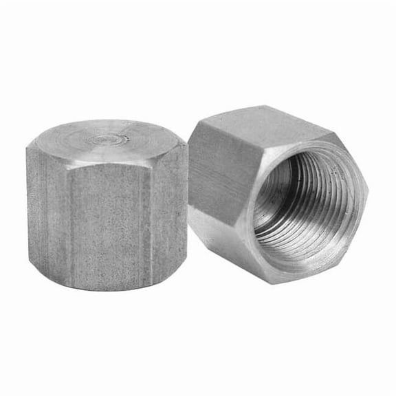Anvil Cap Cap, 3/8" Pipe, FNPT, Malleable Iron, Class 150 0318900081