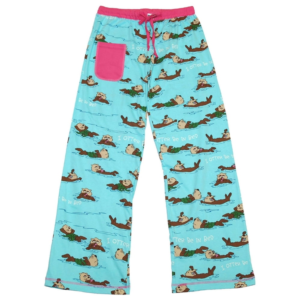 Otter pajama pants cheap