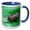 Blue/White, variant on 3drose, Cicada, Bug, Member of Family Cicadidae, Insect - Na01 Csl0002 - Charles Sleicher, 11oz Magic Transforming Mug