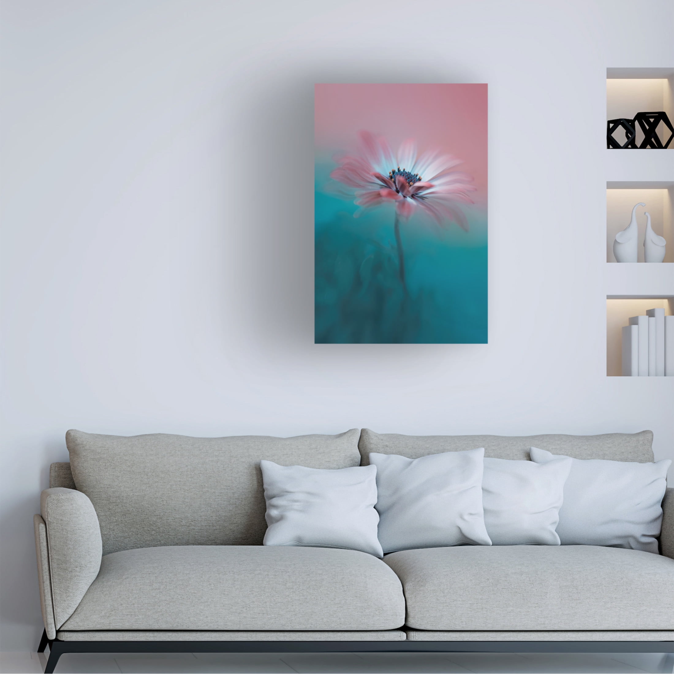 Trademark Fine Art Lydia Jacobs Pink Magic Canvas Wall Art