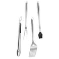 thumbnail image 3 of RENACLIPY Stainless Steel Bbq Tools Set Silver Durable and Portable for Kitchen Use 1Set, 3 of 8